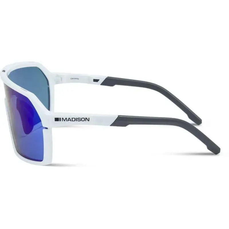 Madison Eyewear Crypto Crystal Gloss Sunglasses 3-pack in White