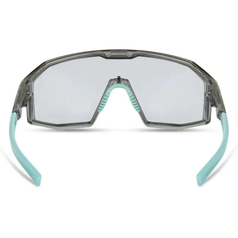 Madison Eyewear Enigma Crystal Photochromic Sunglasses in Gloss Smoke