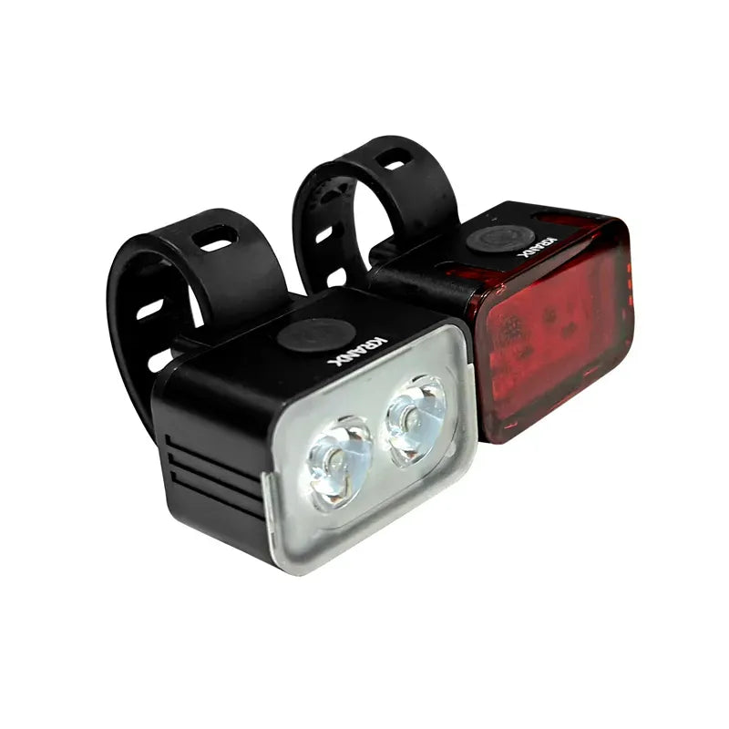 KranX Shine 220 / 100 USB Rechargeable Lightset BLACK