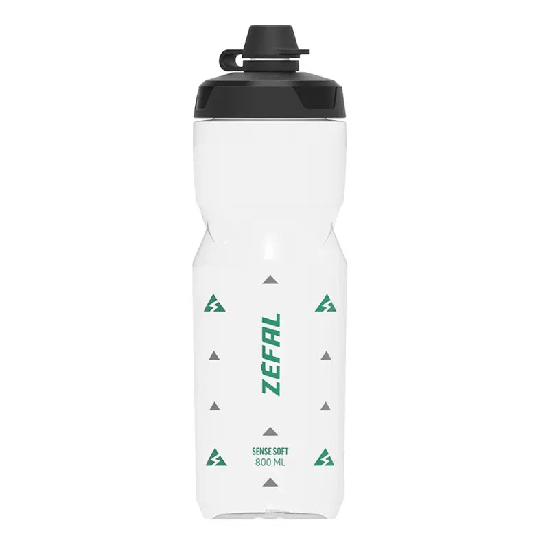 Zefal 27oz Sense Soft 80 No Mud Bottle in Clear